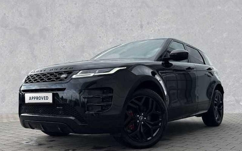 Schwarz Gebraucht 2023 Land Rover Range Rover evoque SE Dynamic SUV | 48.899 € (Etwas zu teuer) - Bild 1/4