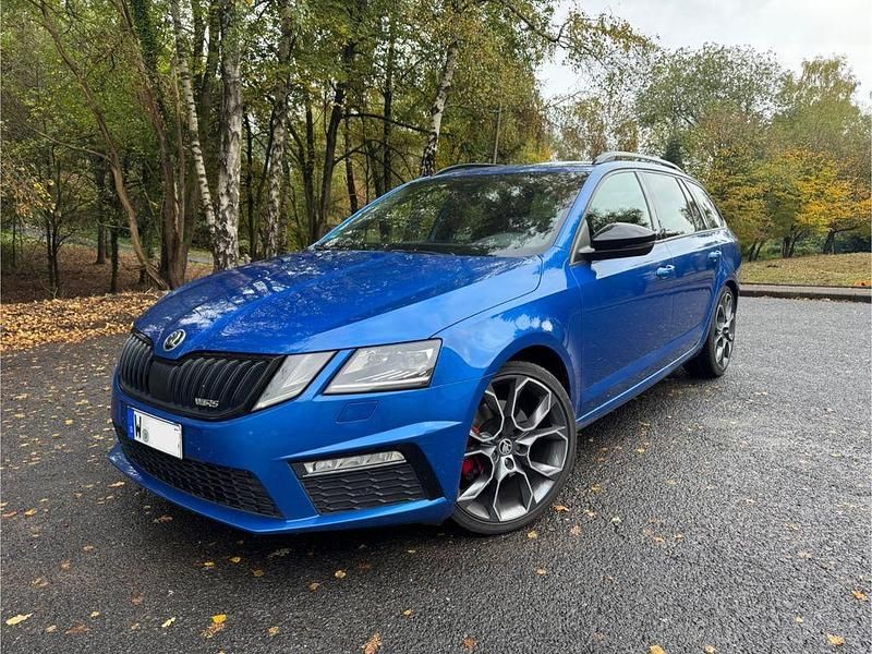 Gebraucht Skoda Octavia RS 184 PS (135 kW) 2019 Blau Kombi