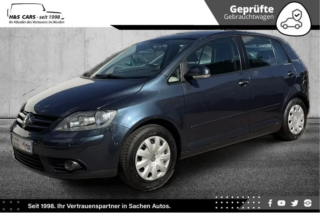Gebraucht VW Golf Plus Cross 80 PS (58 kW) 2007 Blau Van / Kleinbus