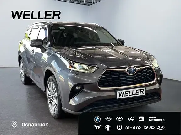 Gebraucht Toyota Highlander Executive 248 PS (182 kW) 2021 Grau SUV