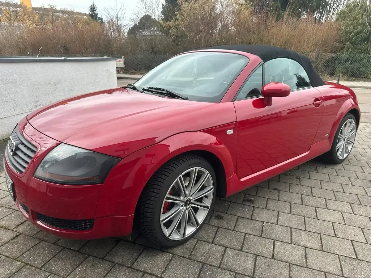 Gebraucht Audi TT Roadster 150 PS (110 kW) 2001 Rot Cabrio