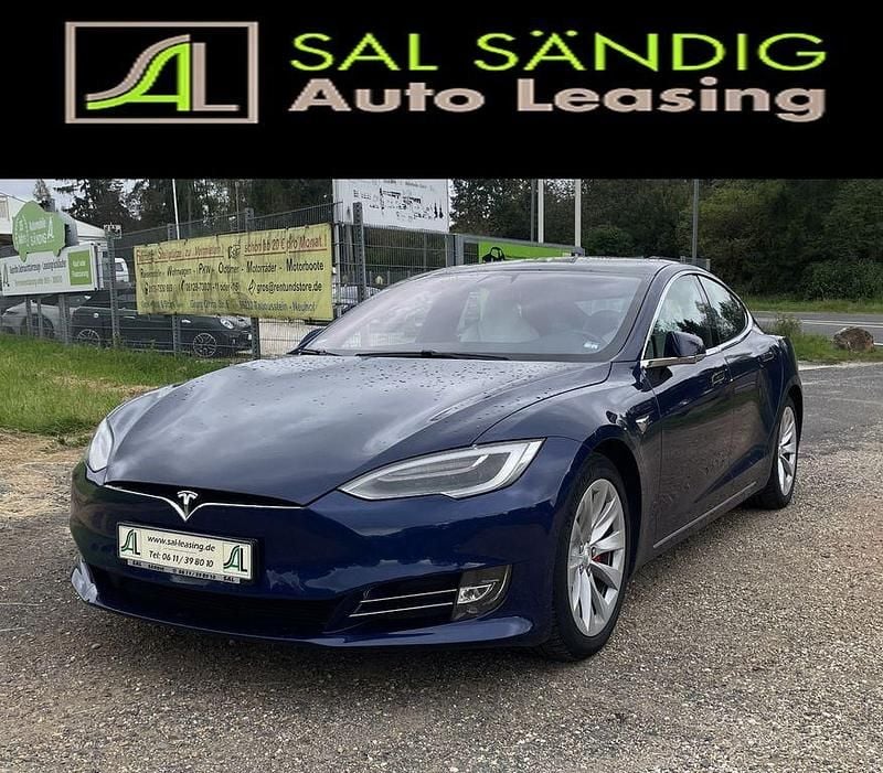 Blau Gebraucht 2019 Tesla Model S Performance Kleinwagen | 37.950 € (Fairer Preis) - Bild 1/4