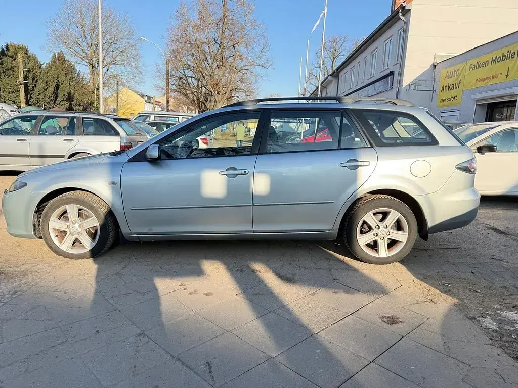 Gebraucht Mazda 6 Active Plus 120 PS (88 kW) 2007 Silber Kombi