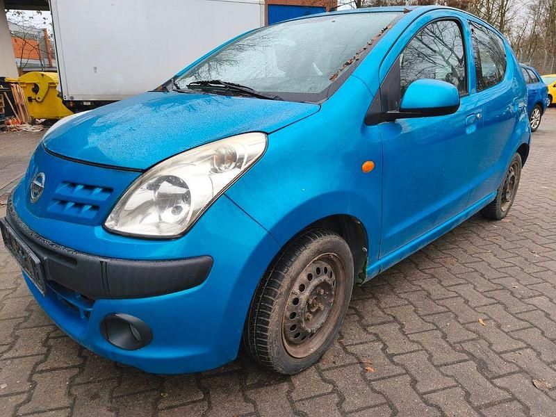 Gebraucht Nissan Pixo Acenta 68 PS (50 kW) 2012 Blau Kleinwagen