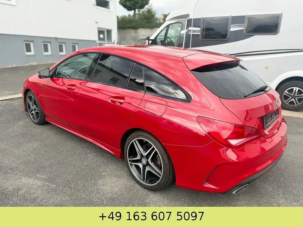 Gebraucht Mercedes CLA220 AMG line 177 PS (130 kW) 2016 Rot Coupé