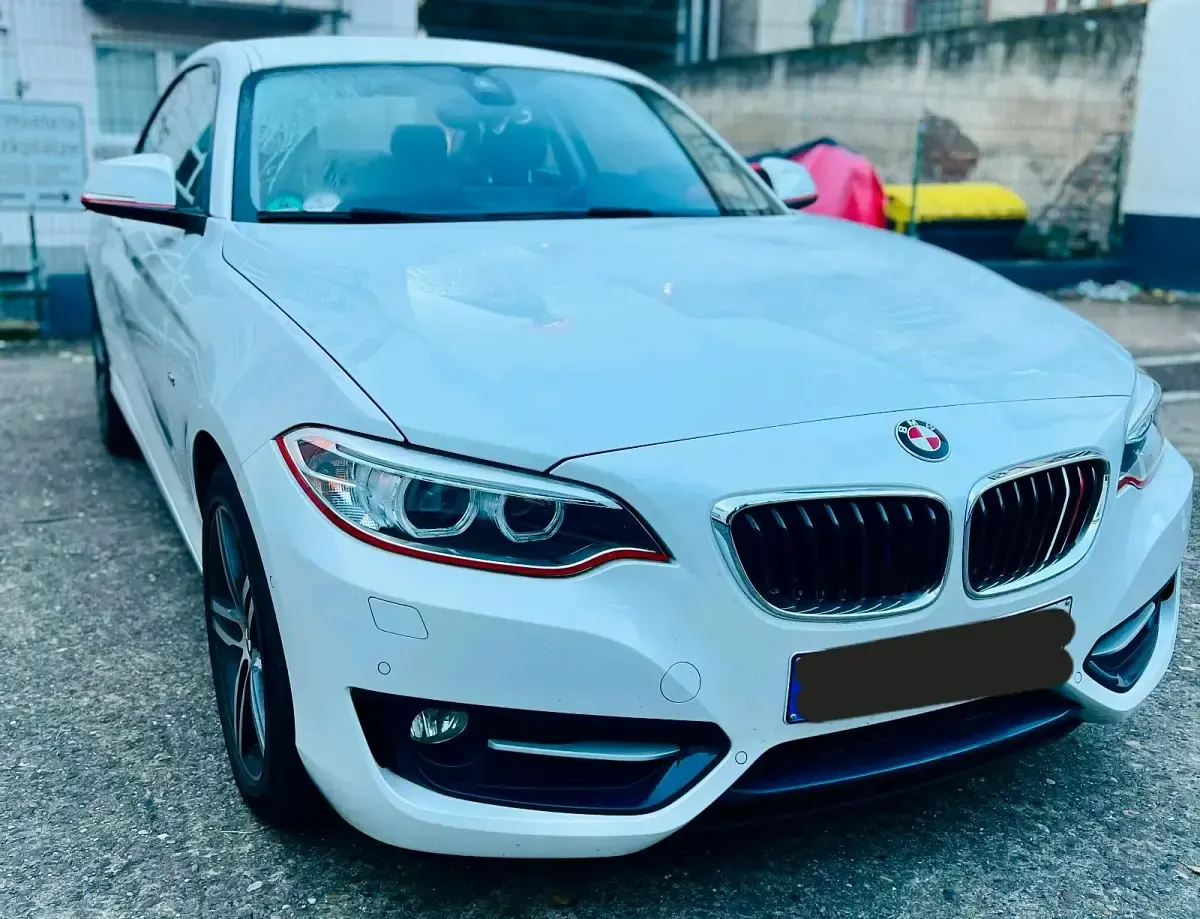 Gebraucht BMW 220 Sport Line 190 PS (139 kW) 2016 Weiß Coupé
