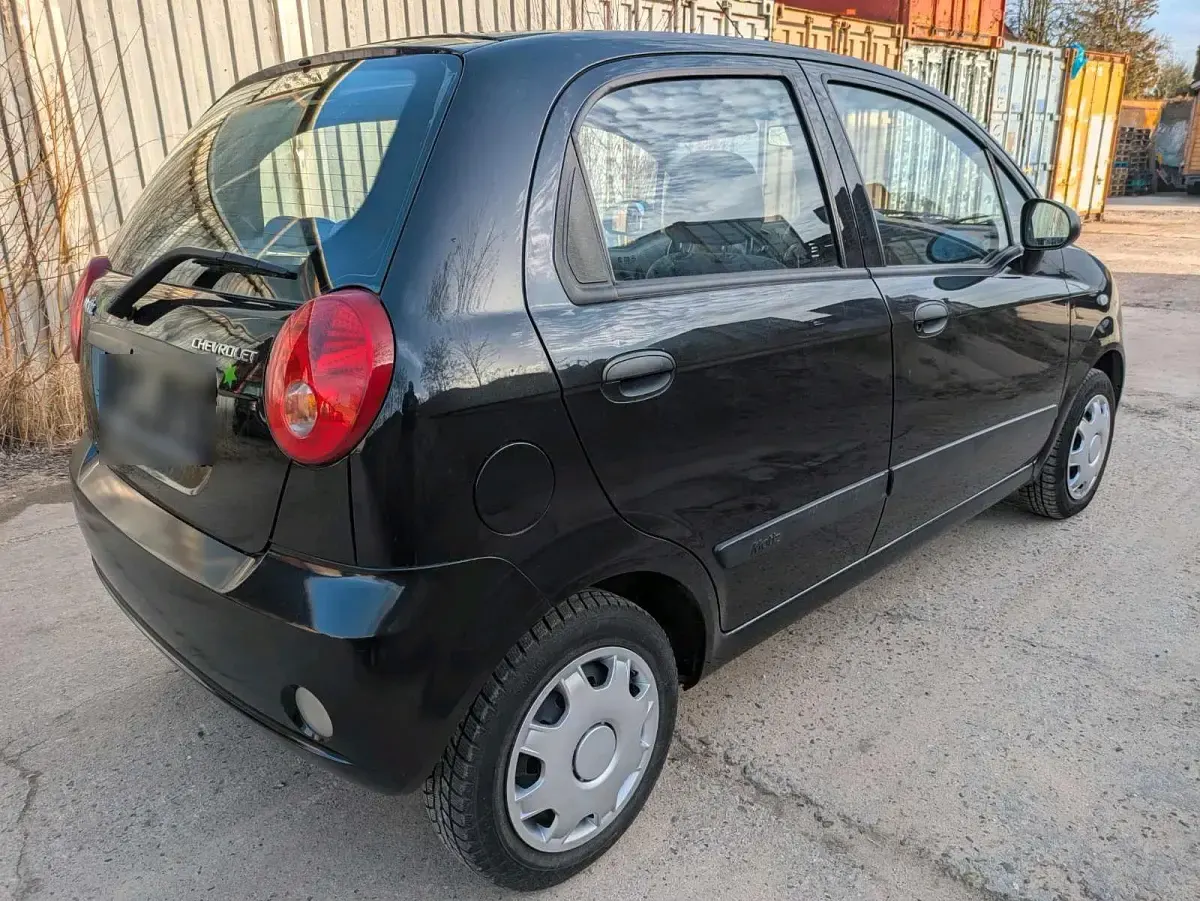 Gebraucht Chevrolet Matiz 52 PS (38 kW) 2009 Schwarz Kleinwagen