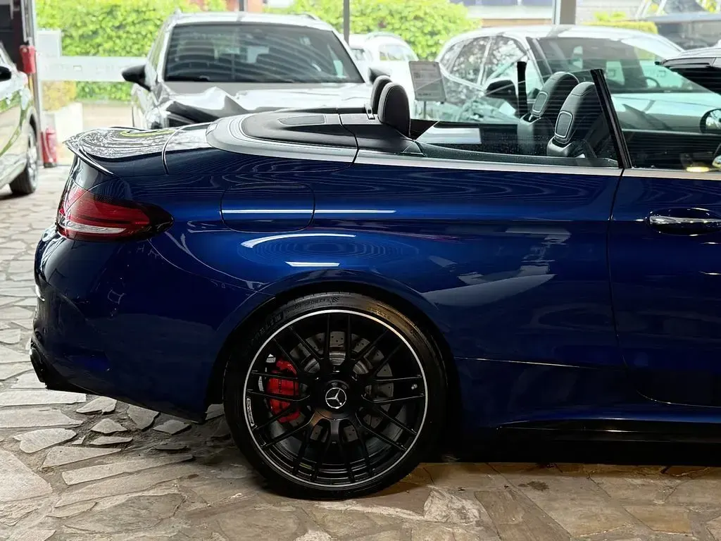 Gebraucht Mercedes C63 AMG AMG 510 PS (375 kW) 2019 Blau Cabrio