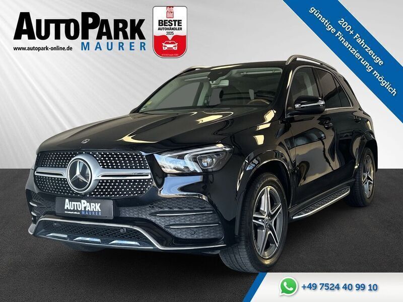 Schwarz Gebraucht 2020 Mercedes GLE300 AMG line SUV | 44.998 € (Fairer Preis) - Bild 1/4
