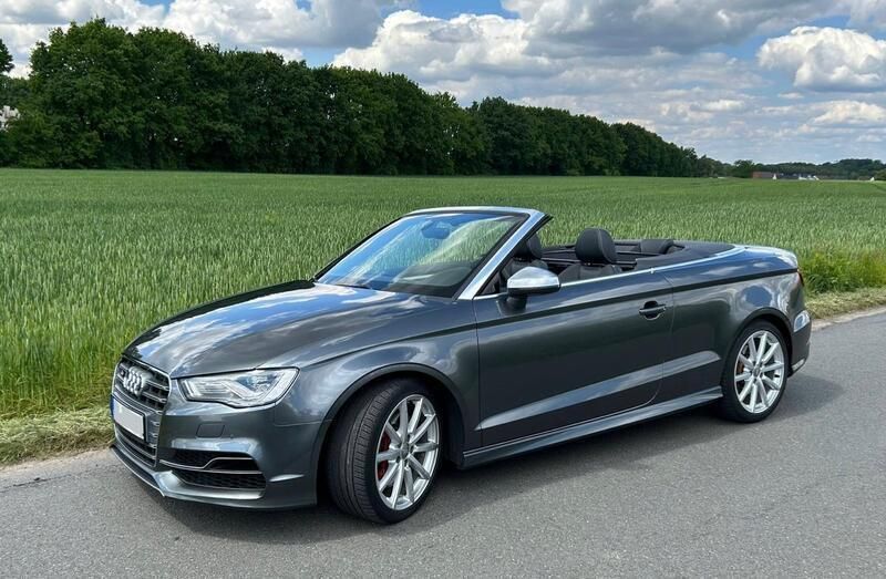 Grau Gebraucht 2015 Audi S3 Cabriolet Cabrio | 25.990 € (Fairer Preis) - Bild 1/4