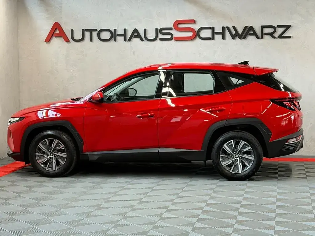 Gebraucht Hyundai Tucson Pure 150 PS (110 kW) 2021 Engine red / sol SUV