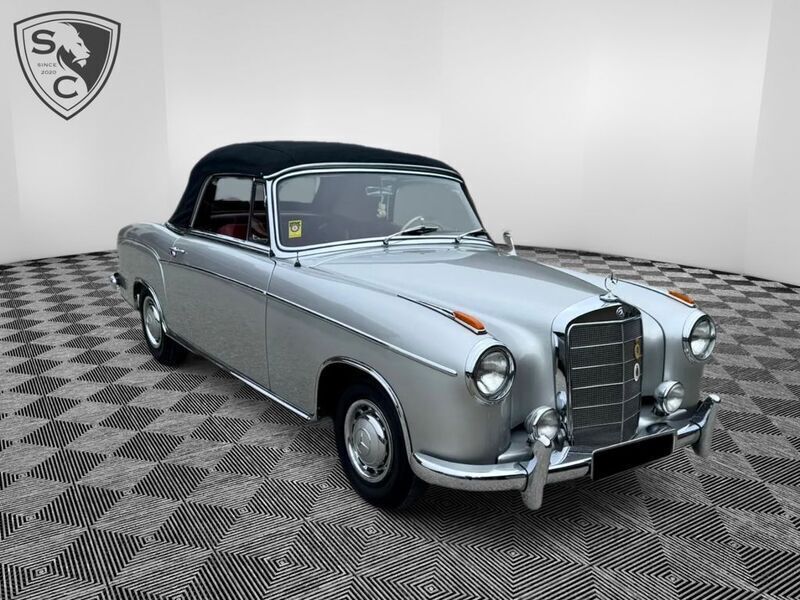 Gebraucht Mercedes 220 101 PS (74 kW) 1957 Silber Cabrio