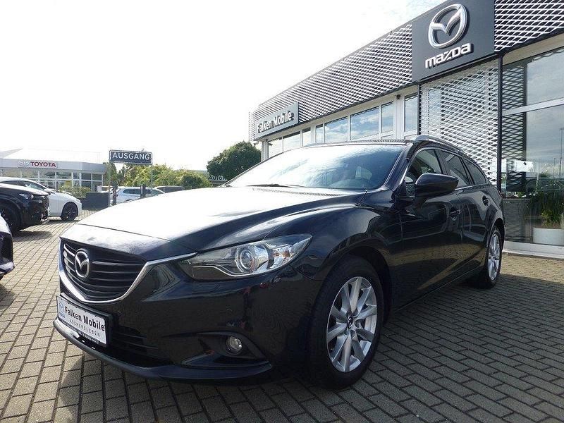 Schwarz metallic Gebraucht 2014 Mazda 6 Center-Line Kombi | 11.990 € (Fairer Preis) - Bild 1/4
