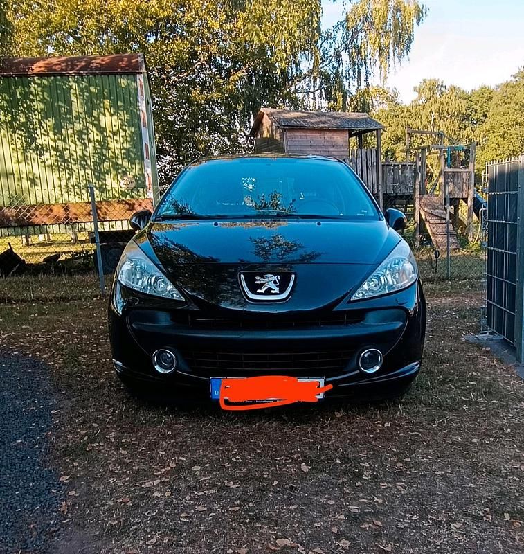 Schwarz Gebraucht 2008 Peugeot 207 Kleinwagen | 2.800 € (Teuer) - Bild 1/4