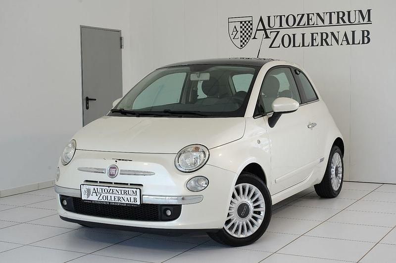 Weiß Gebraucht 2012 Fiat 500 Lounge Kleinwagen | 5.990 € (Fairer Preis) - Bild 1/4