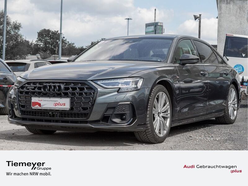 Grau Gebraucht 2024 Audi A8L S-Line Limousine | 80.880 € (Guter Preis) - Bild 1/4