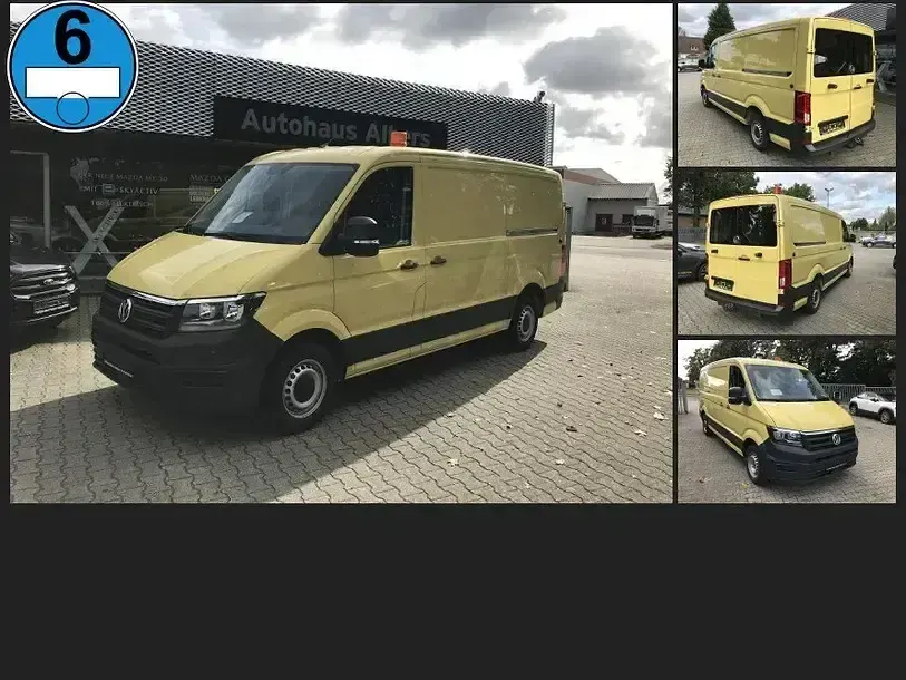 Usata VW Crafter 140 CV (102 kW) 2017 Giallo Furgone