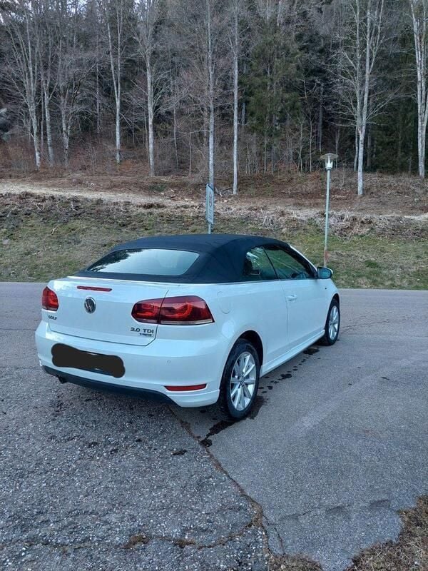Weiß Gebraucht 2016 VW Golf Cabriolet Cabrio | 10.900 € (Fairer Preis) - Bild 1/4