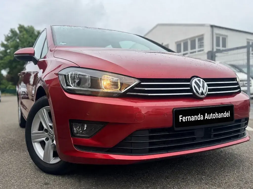 Gebraucht VW Golf VII 110 PS (80 kW) 2015 Rot Kombi