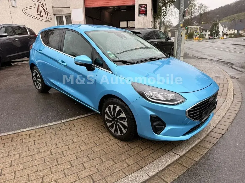 Gebraucht Ford Fiesta Titanium 101 PS (74 kW) 2022 Blau Kleinwagen