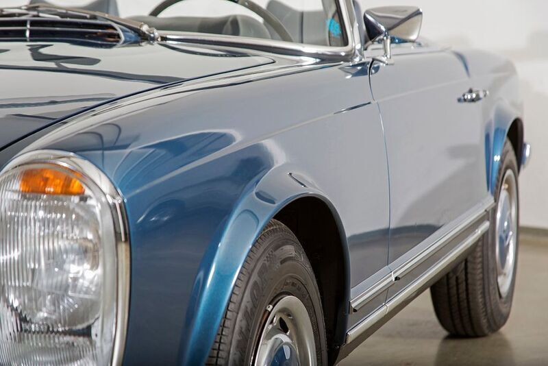 Gebraucht Mercedes SL280 Classic 170 PS (125 kW) 1969 Blau Cabrio