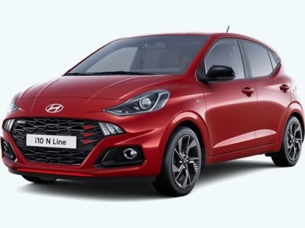 Neu Hyundai i10 N Line 90 PS (66 kW) 2025 Rot (dragon red (rot)) Kleinwagen