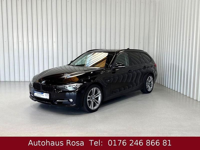 Schwarz Gebraucht 2014 BMW 325 Sport Line Kombi | 12.950 € (Fairer Preis) - Bild 1/4
