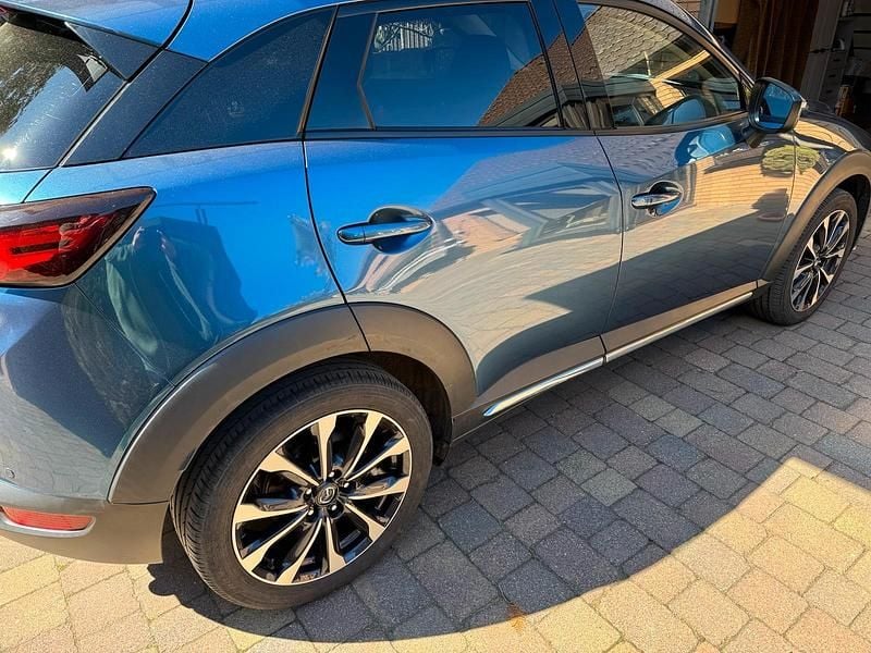 Gebraucht Mazda CX-3 121 PS (88 kW) 2018 Blau SUV