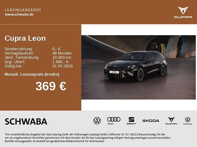 Neu Cupra Leon 204 PS (150 kW) 2026 Schwarz SUV