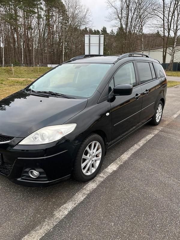 Schwarz Gebraucht 2007 Mazda 5 Van / Kleinbus | 2.100 € - Bild 1/4