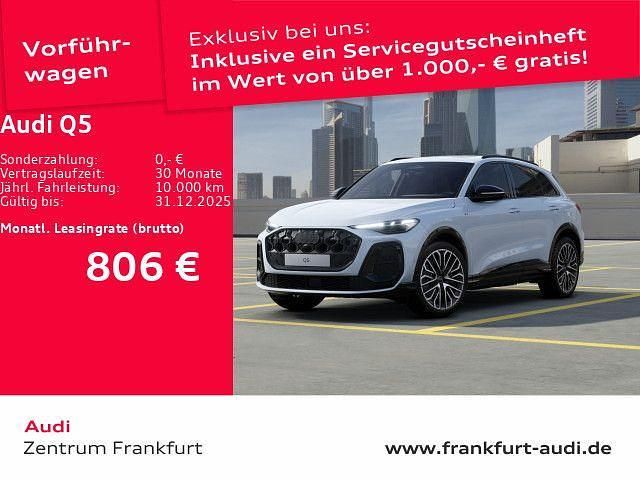 Gletscherweiß metallic Gebraucht 2025 Audi Q5 Ambiente SUV | 64.460 € (Fairer Preis) - Bild 1/2