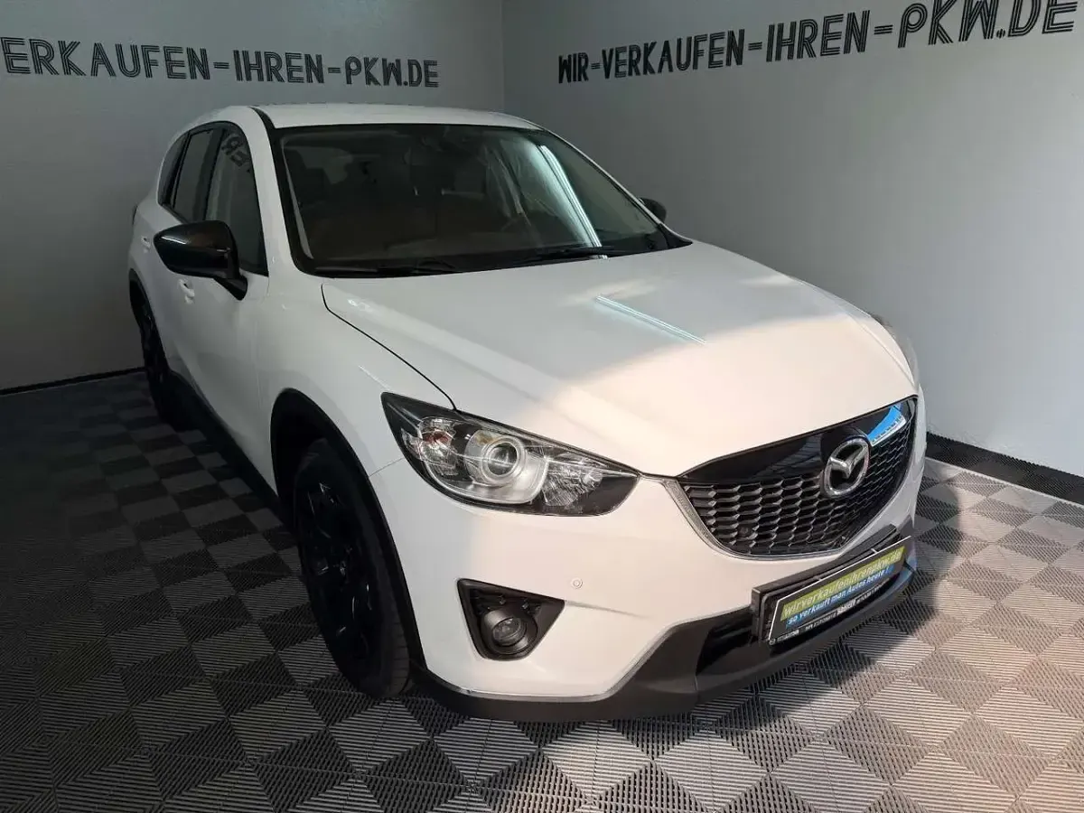 Używany Mazda CX-5 Sendo 150 KM (110 kW) 2015 Biały SUV