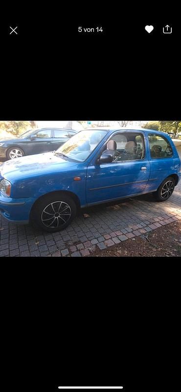 Gebraucht Nissan Micra 60 PS (44 kW) 2000 Blau Kleinwagen