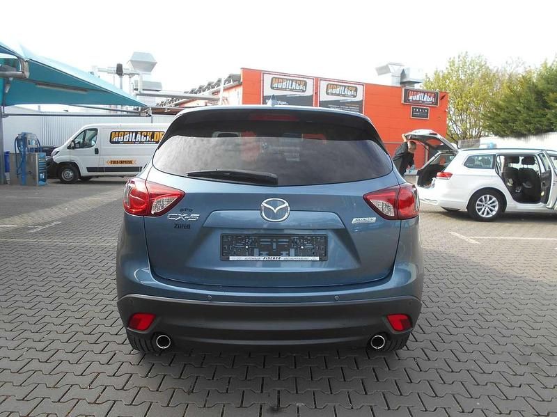 Gebraucht Mazda CX-5 Sendo 150 PS (110 kW) 2014 Saphirblau metallic SUV