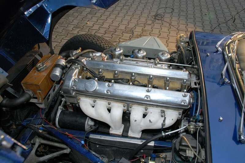 Usata Jaguar E-Type 209 CV (153 kW) 1966 Blu Coupé