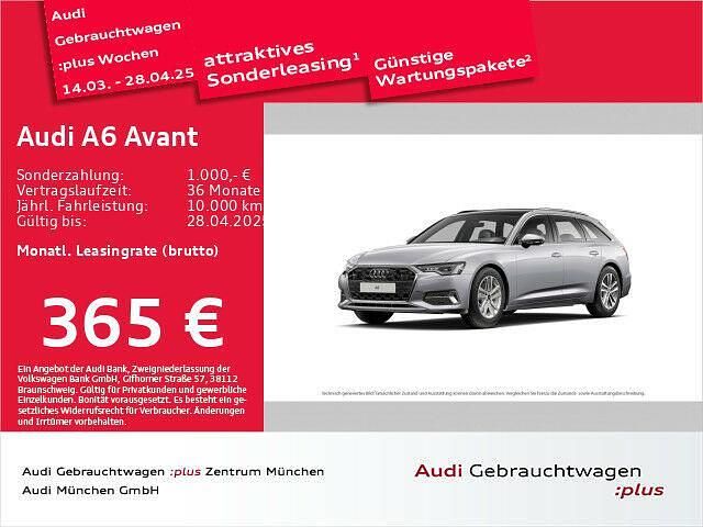 Gebraucht Audi A6 Advanced Plus 265 PS (194 kW) 2024 Florettsilber metallic Kombi