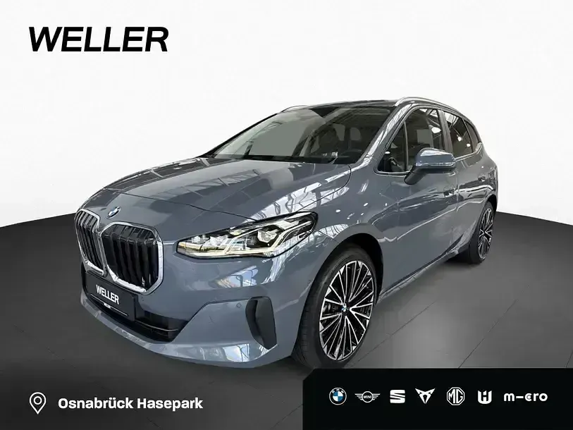 Gebraucht BMW 223 Active Tourer Comfort Edition 211 PS (155 kW) 2025 Storm bay (grau) Van / Kleinbus