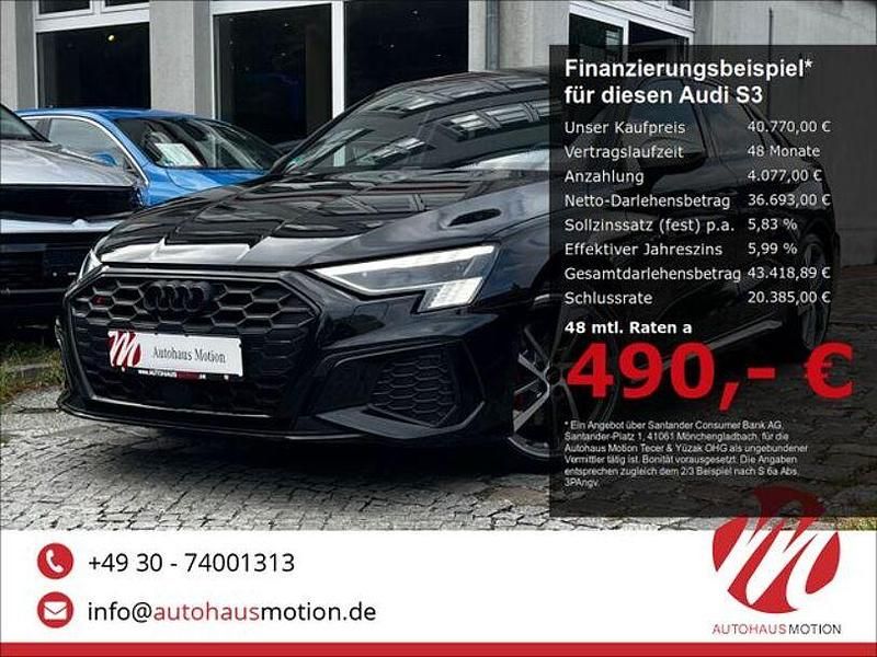 Gebraucht Audi S3 Sport 310 PS (228 kW) 2023 Mythosschwarz metallic Limousine