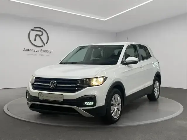 Gebraucht VW T-Cross Basis 95 PS (69 kW) 2023 Pure white SUV
