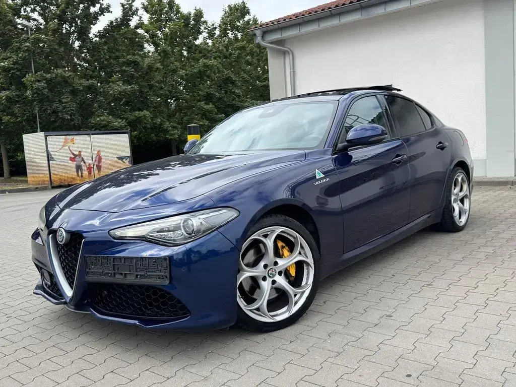 Gebraucht Alfa Romeo Giulia Veloce 209 PS (153 kW) 2018 Blau Limousine