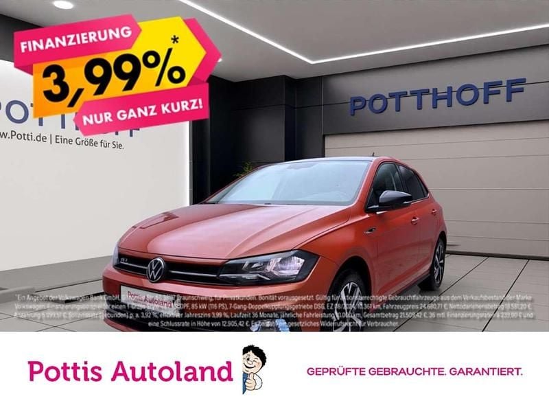 Orange Gebraucht 2021 VW Polo R-line Limousine | 14.577 € (Fairer Preis) - Bild 1/4