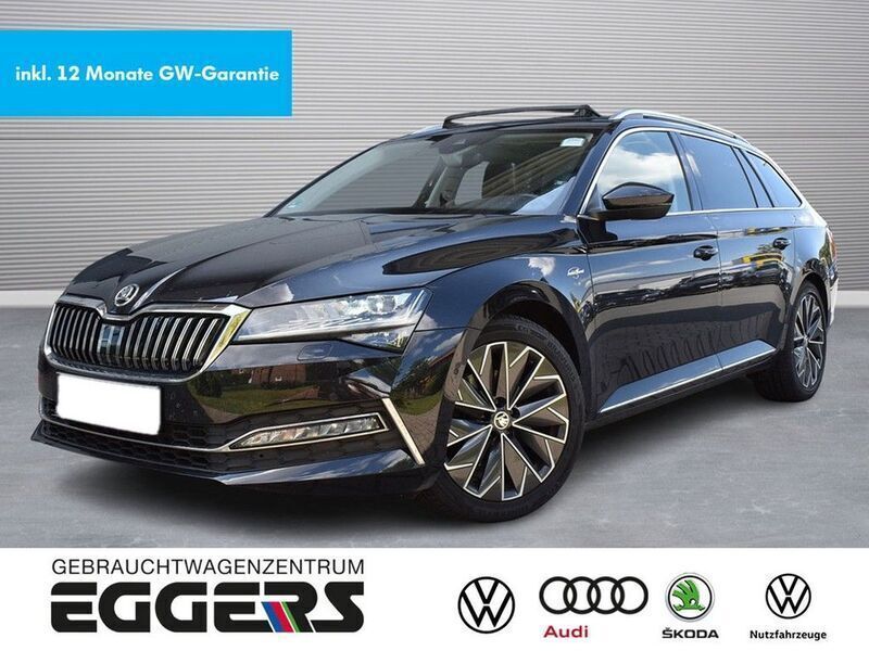 Schwarz Gebraucht 2020 Skoda Superb LAURIN & KLEMENT Kombi | 26.780 € (Etwas zu teuer) - Bild 1/4