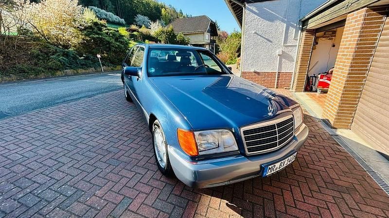 Usata Mercedes S320 231 CV (169 kW) 1991 Blu Berlina