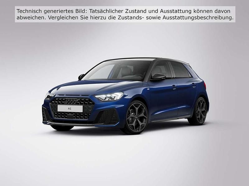 Neu Audi A1 S-Line 116 PS (85 kW) 2025 Navarrablau metallic Limousine
