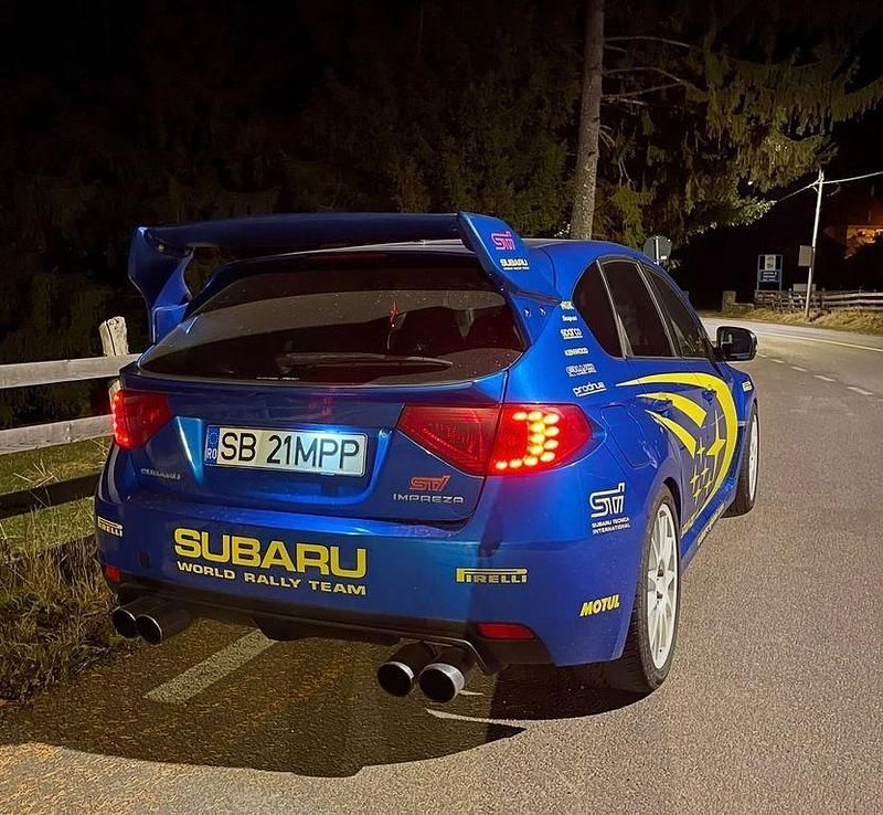 Gebraucht Subaru WRX STI 349 PS (256 kW) 2008 Blau Limousine