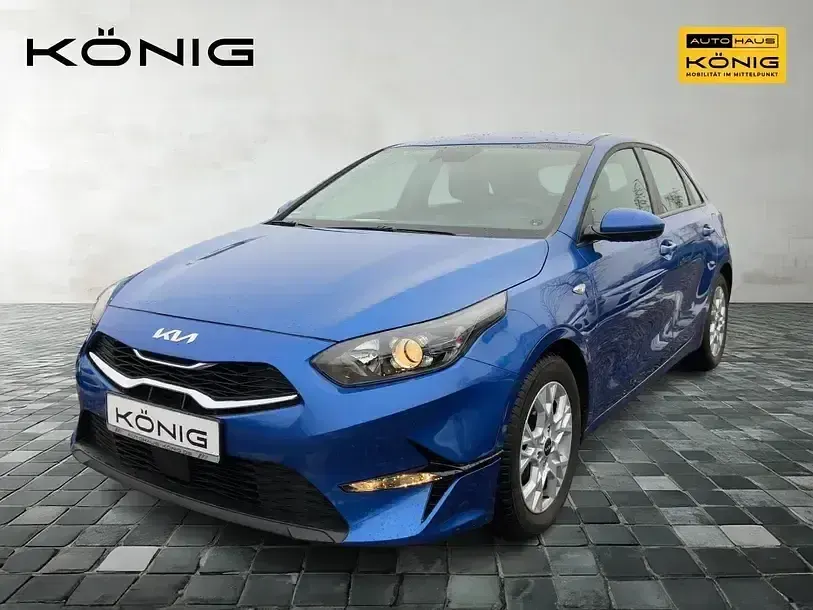 Gebraucht Kia Ceed Edition 7 101 PS (74 kW) 2023 Blau Kleinwagen