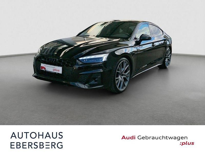 Schwarz Gebraucht 2022 Audi A5 Sportback Competition Kleinwagen | 40.900 € (Fairer Preis) - Bild 1/4