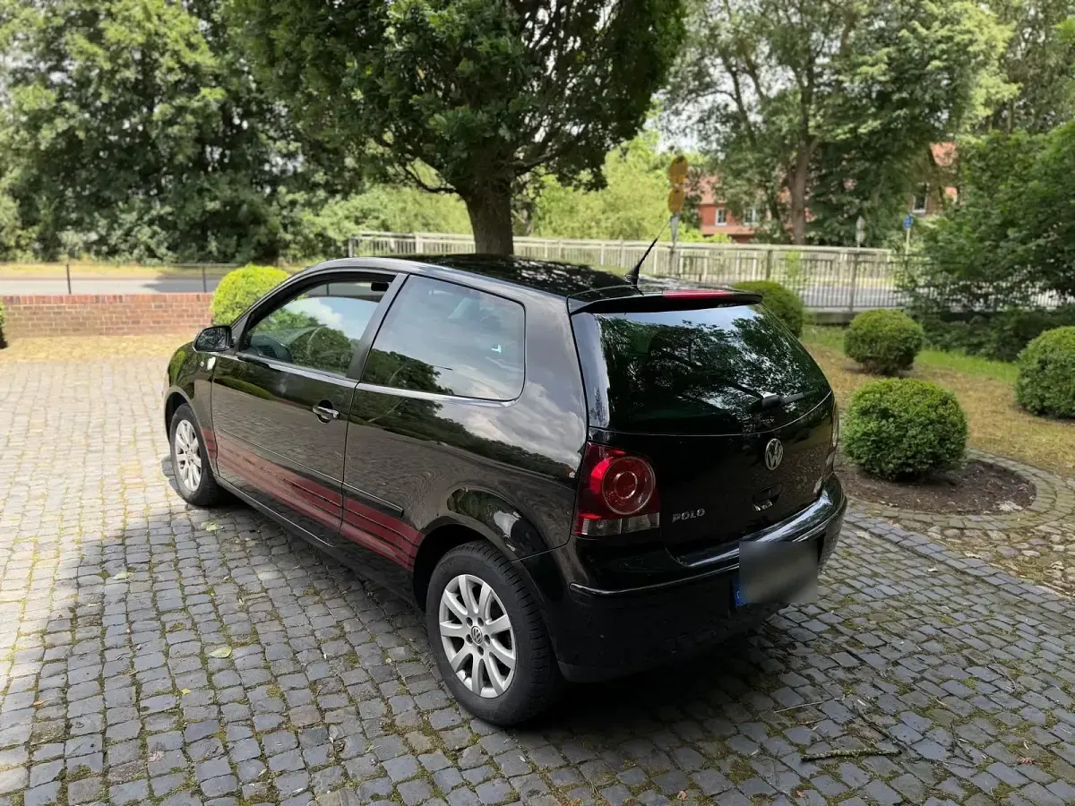 Gebraucht VW Polo 85 PS (62 kW) 2008 Schwarz Kleinwagen