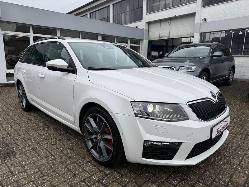 Gebraucht Skoda Octavia RS 184 PS (135 kW) 2013 Weiß Kombi