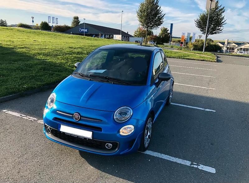 Blau Gebraucht 2021 Fiat 500 Sport Limousine | 11.500 € (Fairer Preis) - Bild 1/4